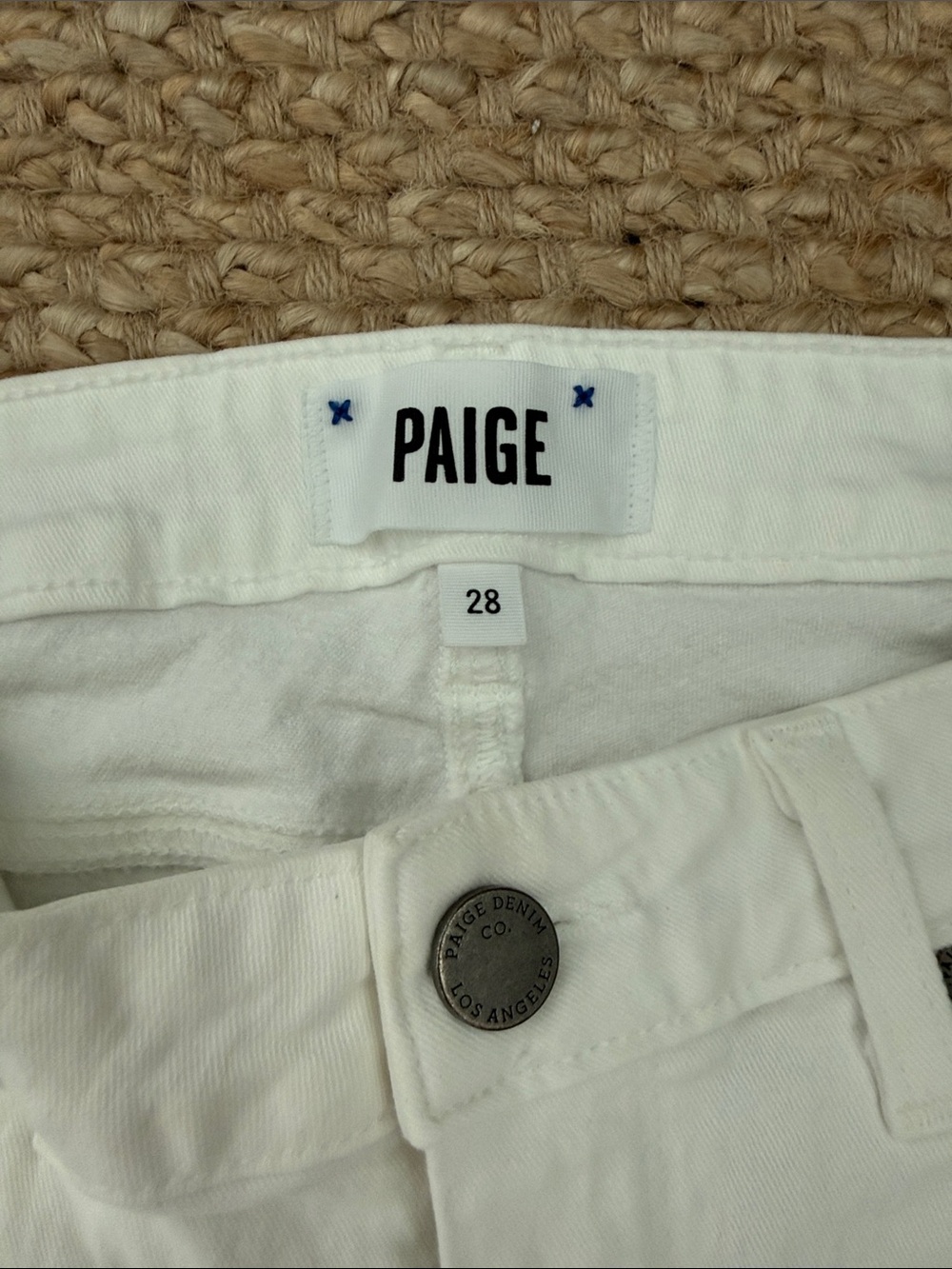 Paige White Jeans, size 28